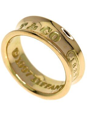 Tiffany & Co 1837 Ring 18k Pink Gold